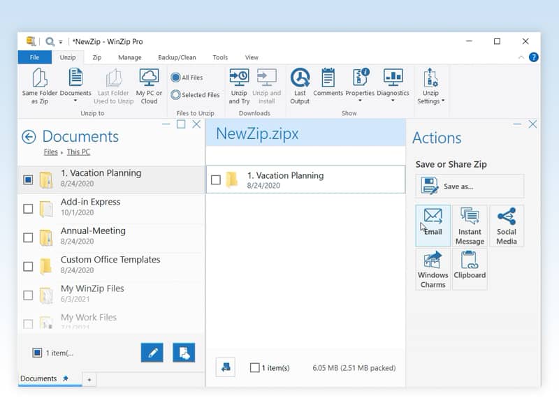 WinZip®27